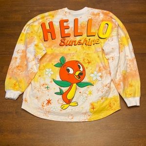 2021 Epcot Flower & Garden Festival Orange Bird Hello Sunshine Spirit Jersey